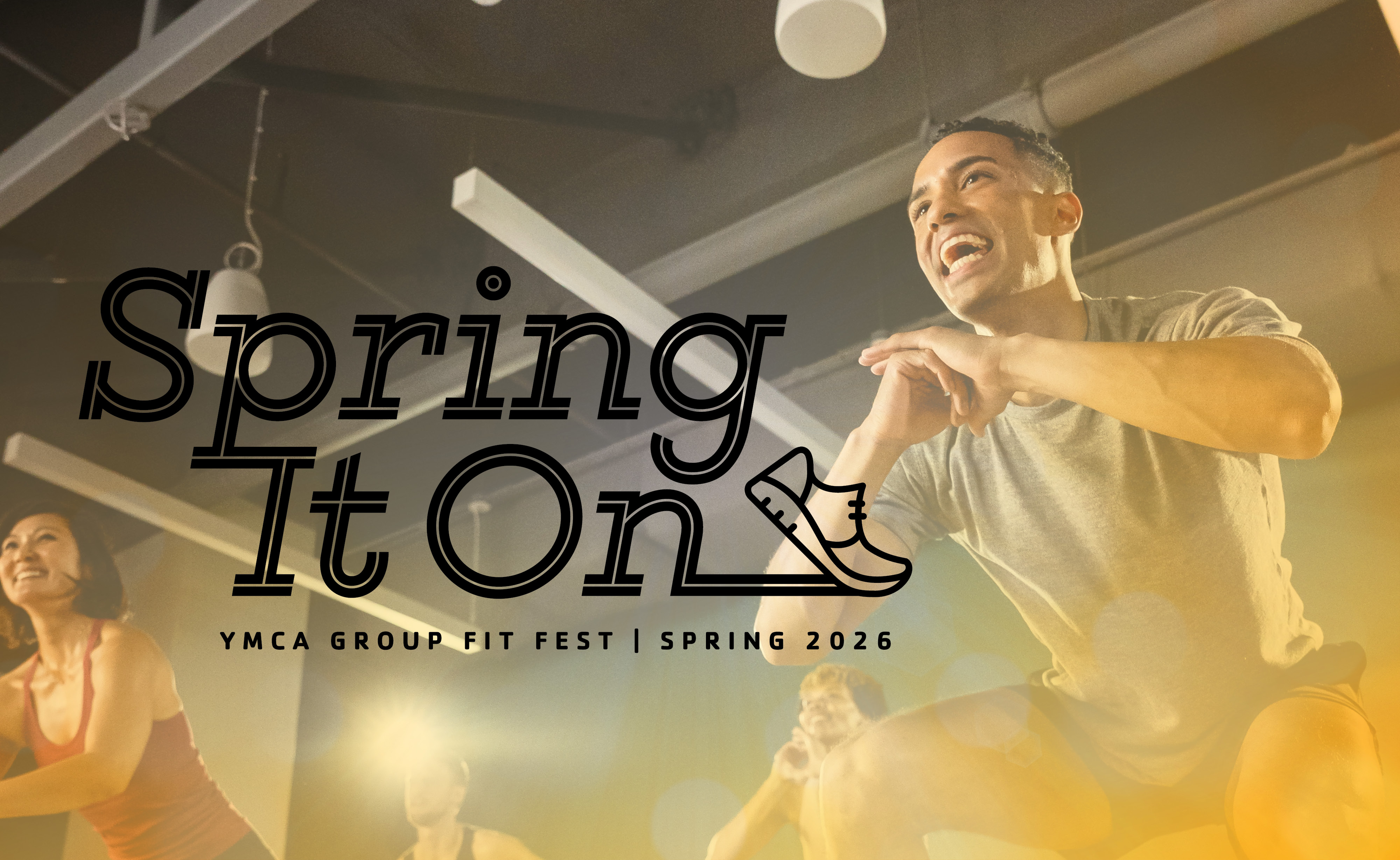 Spring it On at Group Fit Fest at the YMCA