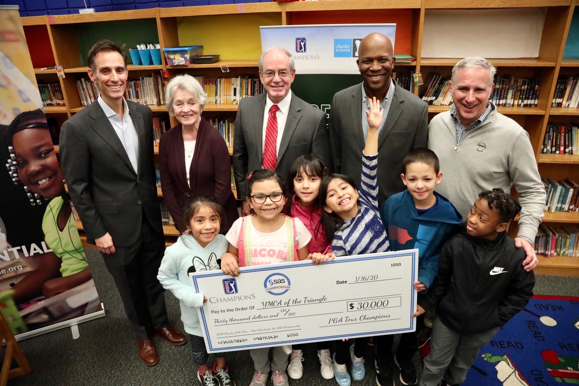 YMCA Receives PGA Charity Award