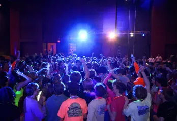 teens at YAG dancing