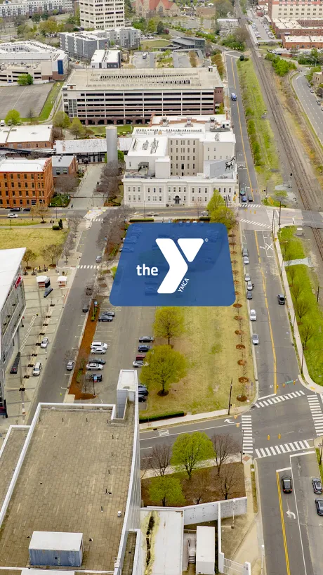 Location of the new Downtown Durham YMCA on the American Tobacco Campus