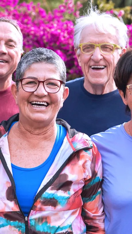 group of adults on a social outing