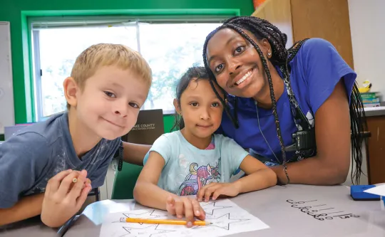 Kids having fun at Y Learning