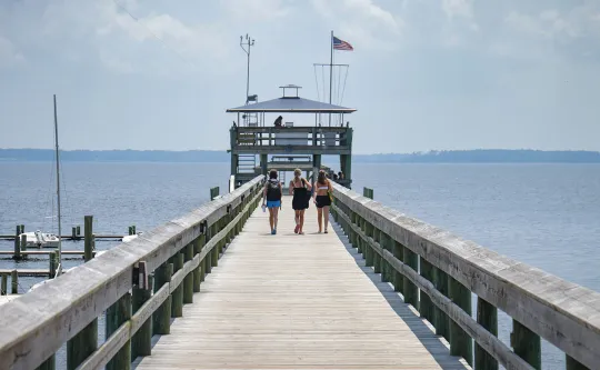 Pier at Camp Seafarer