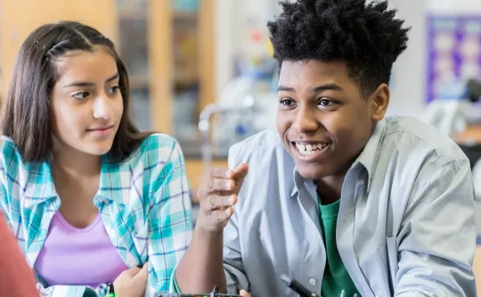 STEM project at Middle School After School