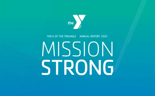 Cover image of the 2020 YMCA of the Triangle Annual Report