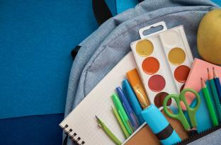 Back Pack with School Supplies
