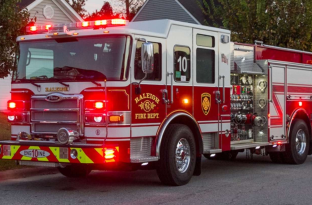Raleigh Fire Department Engine