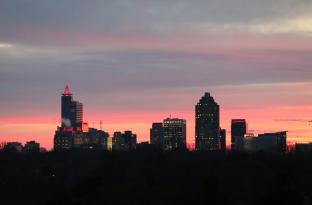 Raleigh skyline