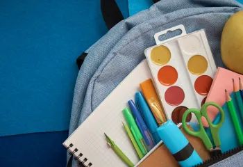 Back Pack with School Supplies