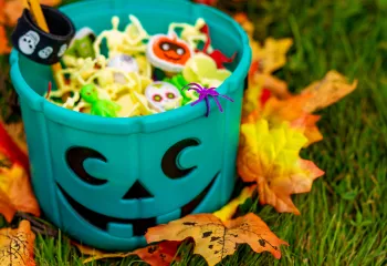 Halloween candy bucket