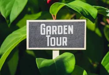 Garden Tour Sign