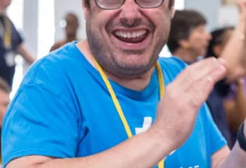 man clapping happy 