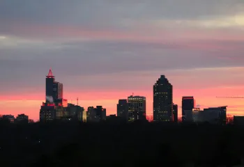 Raleigh skyline