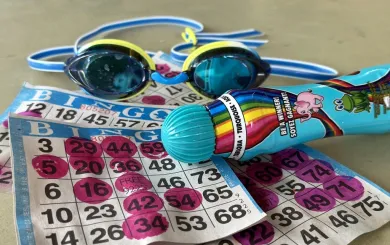 Bingo at the pool