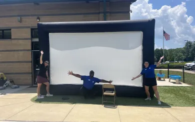 Movie on the Lawn
