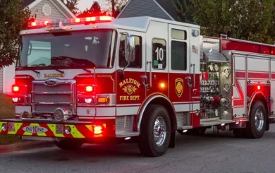 Raleigh Fire Department Engine