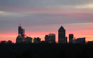 Raleigh skyline