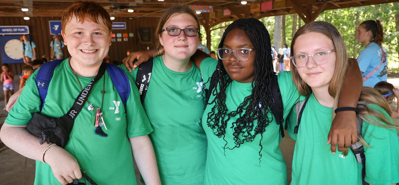 Group photo of CILT day camp team
