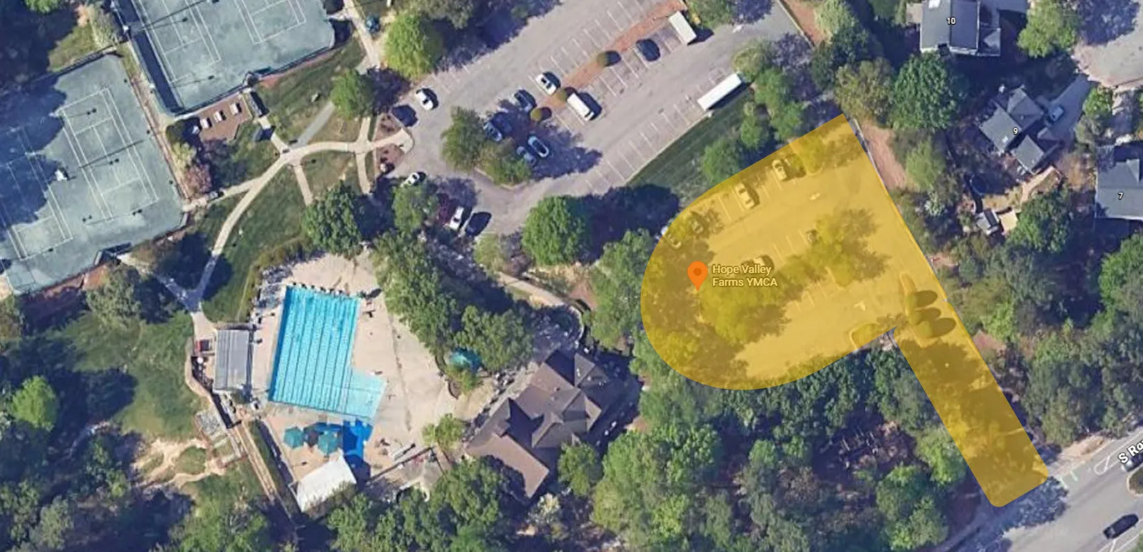 HVF YMCA Paving Map - September 2026