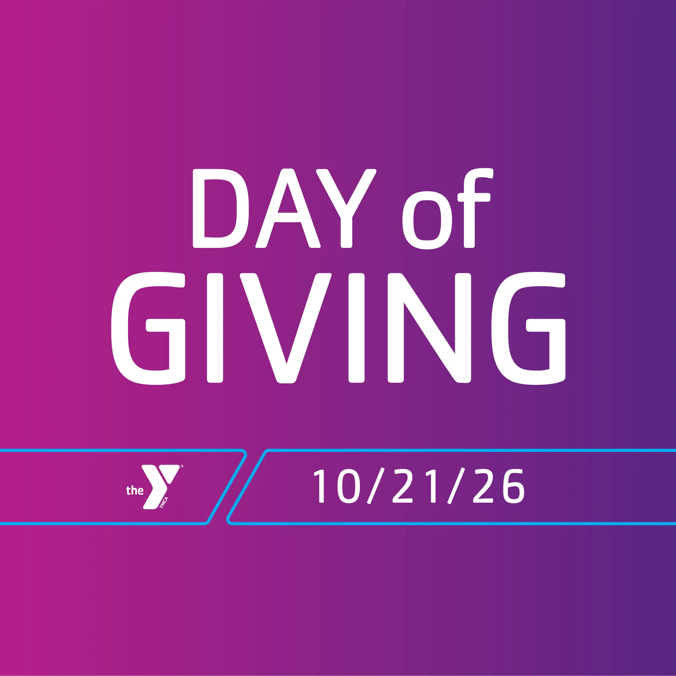 YMCA Day of Giving Graphic