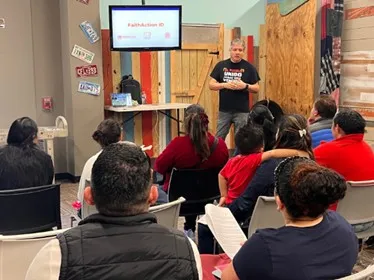 YMCA Resource Fair with Community Navigation families