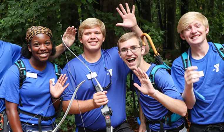 YMCA Summer Day Camp staff