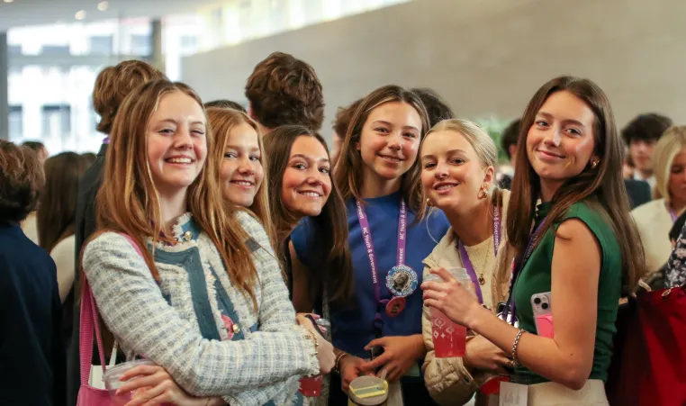 Group of Teens at a conference