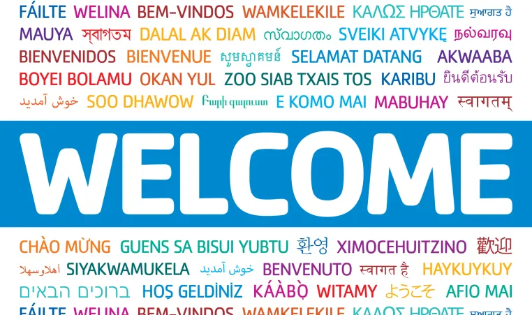 Welcome in all languages