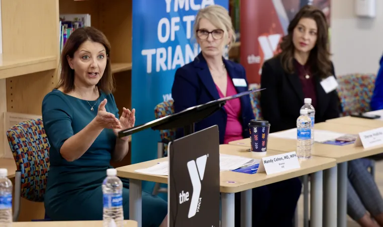 panel discussion on community health held at the southeast raleigh ymca 