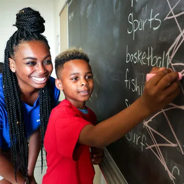 At the Y, we recognize that effective youth development requires a holistic approach focused on academic achievement and reaching certain social-emotional, cognitive, and physical milestones.   We are a strong community partner with capacity to support schools and students by providing innovative, evidence-informed programs and curriculums that work to close the achievement gap.