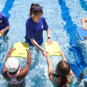 Swim Lessons at the YMCA pool.