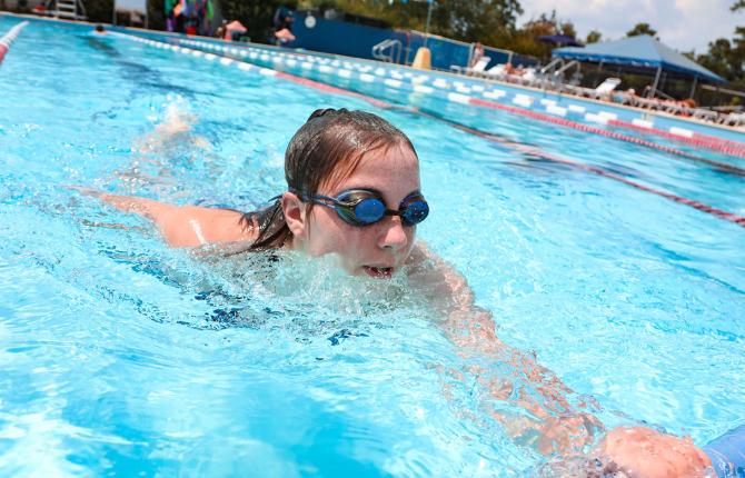 Swim fitness at the Y
