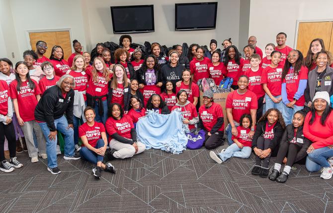 Lightner Y Achievers teen outreach project